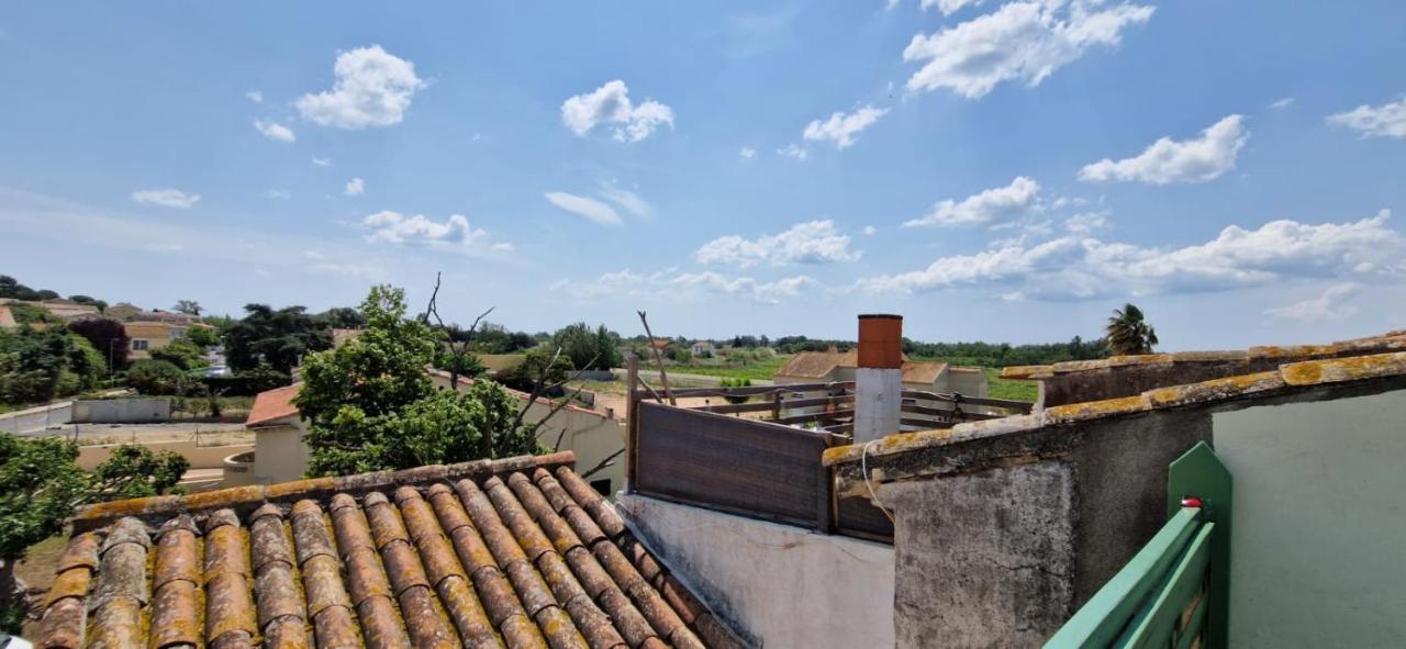 Maison Portiragnes Pres De La Mer Et Du Canal Du Midi Exterior foto